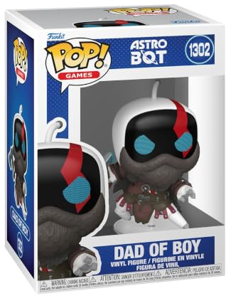 Funko Pop! Games: Astro Bot - Dad of Boy - Collectable Vinyl Figure - Gift Idea - Official Merchandise - Toys for Kids & Adults - Video Games Fans - Model Figure for Collectors and Display