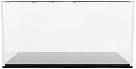 KiBcsLic Vitrine En Acrylique Transparent à L'échelle 1:18, Boîte de Comptoir, Protection de Présentation pour Voitures Miniatures