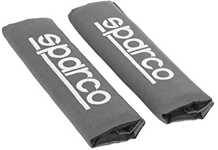 Sparco SPC1204GR Almohadilla para Cinturón, Gris