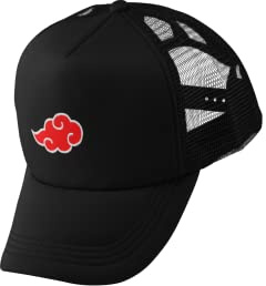 Akatsuki - Nuage Rouge Cool - Casquette Baseball Cap Basecap Zoro One Unisex Kappe Snapback Lysop Piece