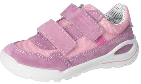 RICOSTA Mädchen Low-Top Sneaker Rider, Kinder Halbschuhe, Weite: Mittel, lose Einlage, Strassenschuhe, Sportschuhe, Purple/Mallow (340), 26 EU