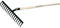 Format 4011798496407 – bau-/Gartenrechen 16 zinken. m. Stiel 150 cm