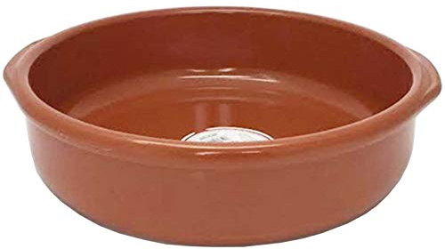Azofra - Casseruola in terracotta da 32 cm adatta per vitro
