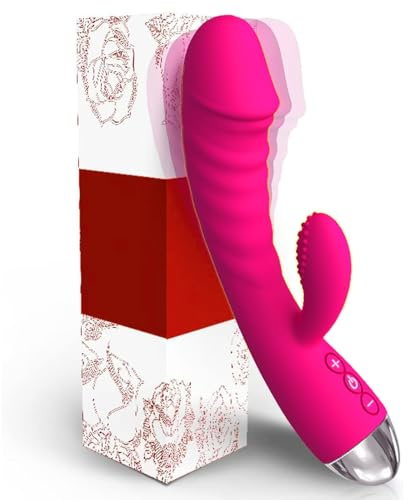 Vibradorador Mujer Juguetes Eróticos para Pareja Sexuales Silencioso Dildo Realista Vibrador con 10 Modos Vibradores Consoladores.. para Mujer con Vibración Vibradorador Clítoris Potente, A26022805