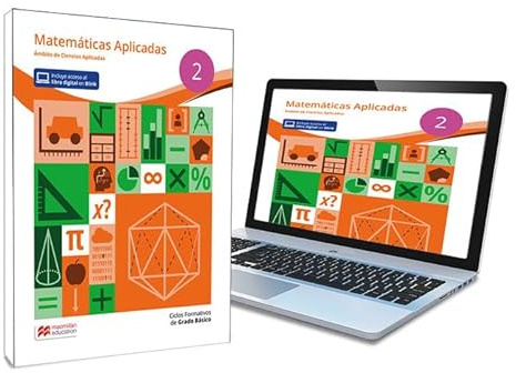 Grado Básico Matemáticas 2 - Libro de texto en formato físico de Matemáticas Aplicadas 2 (Ciclo Formativo Grado Básico)