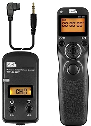 Intervalometro Disparador Remoto Pixel TW-283 S1 Disparador Inalámbrico/Programador Remoto para Sony a77M2 a99M2 a99 a77 a67 a65 a57 a55 a900 a850 a700 a580 a560 a550 a500 a450 a300 a200 a100