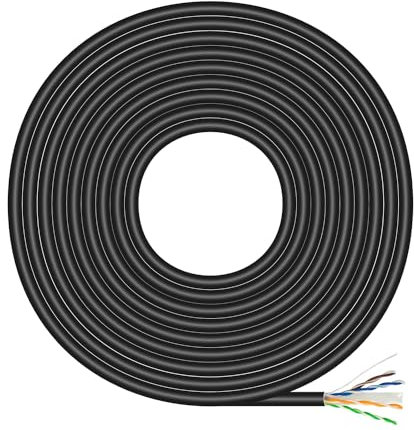 Aisens - Cable De Red Exterior Impermeable Rj45 Cat.6 Utp Rígido Cc