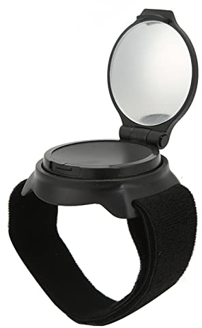 Cykelbackspegel wrist mirror for cycling Nylonarmband Konvex Design, 5 Cm Diameter Justerbar 360 Cykelspegel med Handledsarmsrem, Säkra Cykeltillbehör för Cyklister, Berg wrist mirror Spiegel