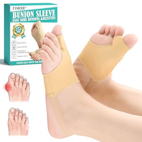 Calcetines Hallux Valgus, Corrector de Juanetes, Con Correa Elástica Suave Para El Talón, Los Pies Separador de Juanetes Del Pie, Suministros Enderezadora Cuidado De Los Pies Mujeres y Hombres,Pelle