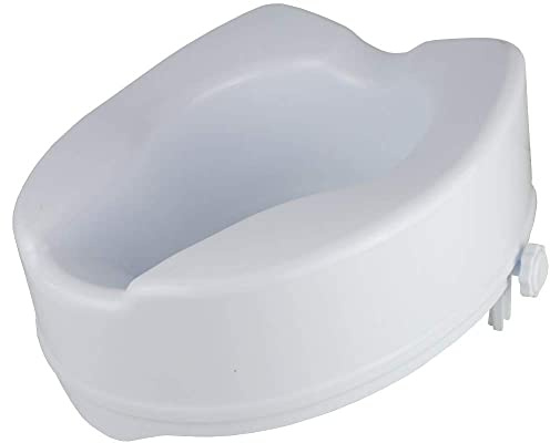 Rialzo per wc, Alzawater, Alza wc Regolabile, Senza coperchio, 15 cm