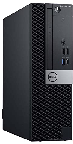 DELL Optiplex 7060 SFF Desktop Computer PC | Intel 8th Gen i7-8700 (6 Core) | 32GB DDR4 Ram 512GB NVMe M.2 SSD | Built-in WiFi & Bluetooth | Windows 11 Pro | Wireless Keyboard & Mouse(Renewed)