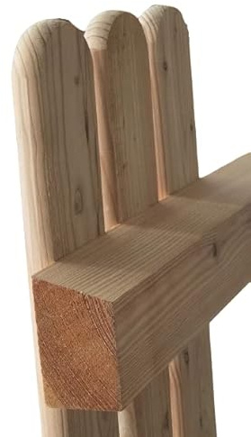 Zaunriegeln Querriegeln 5x8x250cm Sibirische Lärche