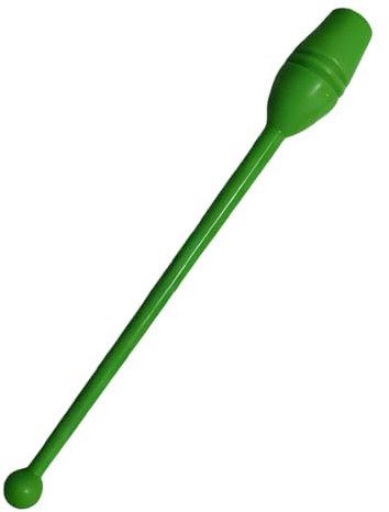 Dickly Accessories for Rhythmic Gymnastics Club: 35.5 Cm (14 Inch) Long Training Equipment for Practice, Green