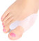 Zehenspreizer Hallux Valgus [6x] mit Ballenschutz Zehenschutz Schienen Bandage