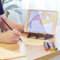 Outil de Croquis de Planche à Dessin Optique, Planche de Rail de Projecteur de Dessin Optique Outil de Table de Dessin de Croquis de Bricolage, Support de Tablette de Téléphone Portable