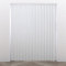 Lamellenvorhang/Vertikaljalousie - Easy Line - 89mm - Lichtdurchlässig - Weiß - 40 x 260-5 lamellen