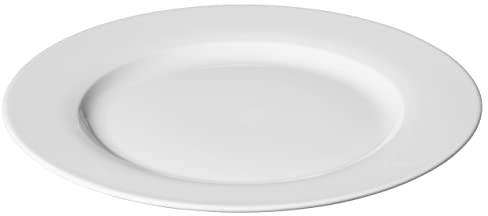 METRO Professional juego de 10 bajoplatos de porcelana blanca, Ø 30 cm