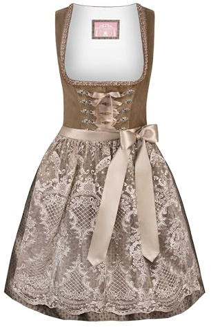 Wiesnwuid Dirndl Loredana, toupe, 34