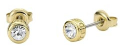 Ted Baker Sinee Mini Crystal Stud Earrings For Women (Gold/Crystal)