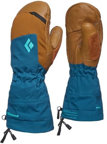 BLACK DIAMOND Women's Mercury Ski/Snow Mitts, Waterproof, Azurite 2.0, S
