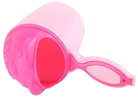 Plastic Baby Shampoo Skölj Cup Eye med Bekvämt Handtag för Barnhårbad