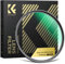 K&F Concept Nano-Xcel 58mm Filtro UV Ultrabaja Reflectividad & Protección contra Choques, Filtro UV de Protección Ultra-Hard & Reflex Ultra Baja con Vidrio Óptico de Dureza 9H 28 Capas Revestimiento