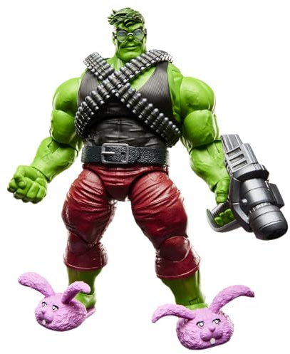 Hasbro Marvel Legends Series, Professor Hulk, set con action figure collezionabile da 15 cm ispirato ai fumetti L'incredibile Hulk