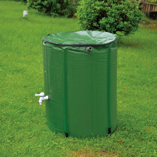 WERKA PRO Recogedor de Agua de Lluvia con Tanque 250 L