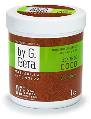 by G. Vera Professionelle Haarmaske 100% natürliches Kokosöl, 1000 ml