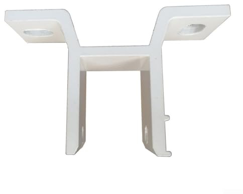 Staffa per tende da sole, staffa di montaggio a parete per tende retrattili, 12,8 x 8,1 cm