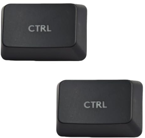 2 Teclas Ctrl de Repuesto para Teclado mecánico Logitech G413, Color Negro