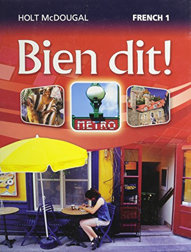 Bien Dit!: Student Edition Level 1 2013