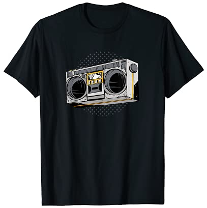 Blaster Ghetto Blaster Hip Hop Rap Vintage 80's 90's Music Blaster T-Shirt