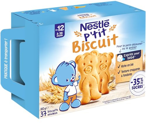 Nestlé Bébé - P'tit Biscuit - Dès 12 mois - 180g