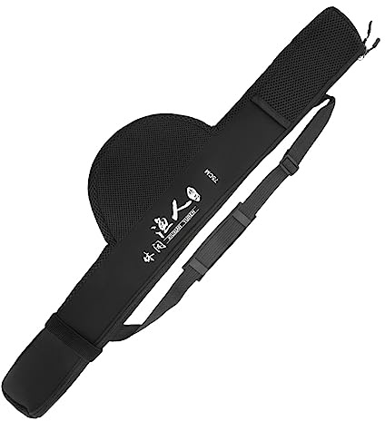 Perfeclan Borsa per Canna da Pesca con Tracolla E Custodia per Mulinello, 125 cm