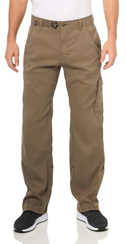 Prana Zion Men's Stretch Trousers, Mud, 31W x 28L, Mud, 31W x 28L