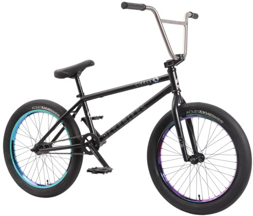 KHE Cirrus FC PRO 20 pulgadas Limited Titanium BMX – Ti-manillar – Marco CrMo – Freecoaster – 9,8 kg – Llantas Oil Slick – Affix Rotor – Serie PRO – para Street & Park – Modelo 2025