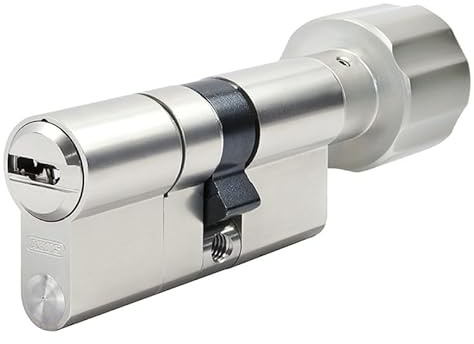 Knaufzylinder für ABUS Bravus.2500 MX Magnettechnik mit Sicherheitskarte und 3 Sicherheitsschlüssel und Notfallfunktion (K) (30/30K)
