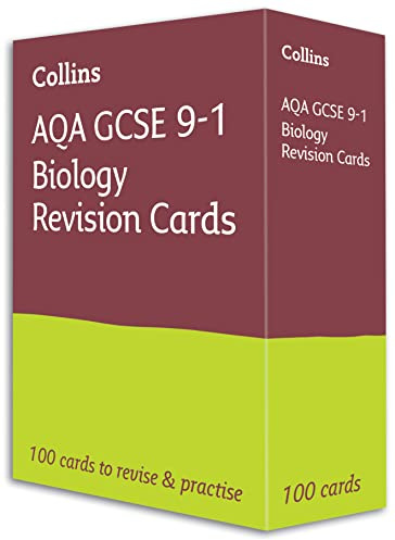 AQA GCSE 9-1 Biology Revision Cards: Ideal for the 2027 and 2028 exams (Collins GCSE Grade 9-1 Revision)