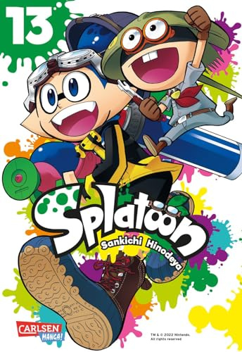 Splatoon 13: Das Nintendo-Game als Manga! Ideal für Kinder und Gamer!