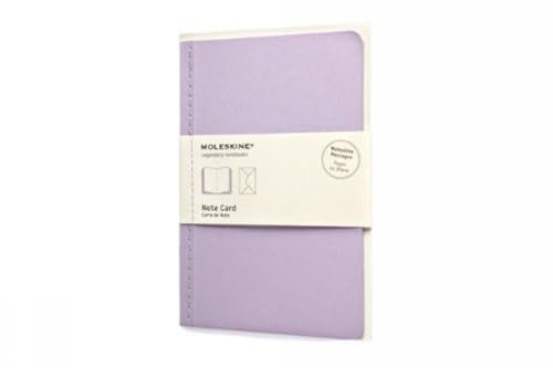 Moleskine Large Note Card With Envelope - Persian Lilac