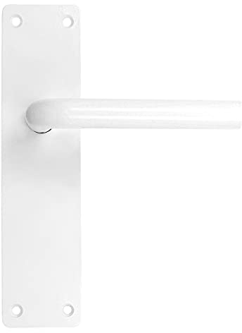 Amig - Maniglia AL4P | Design Creativo | Maniglie per Finestre | Materiale in Alluminio | Accessorio per Tapparelle | Griglia Quadrata Inclusa, Bianco, Aluminium Metal