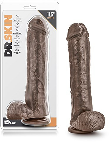 Blush X5 Amandas Lusty Bottom Analdildo Braun One Size