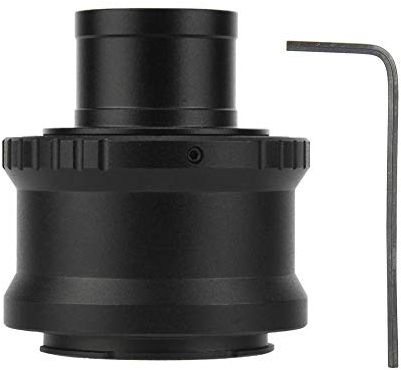 Diyeeni Anello Adattatore T2 per innesto Obiettivo, Adattatore T2-NEX in Metallo da 1,25 Pollici con Attacco a T per Attacco E, Adattatore per telescopio per videocamera Sony NEX E