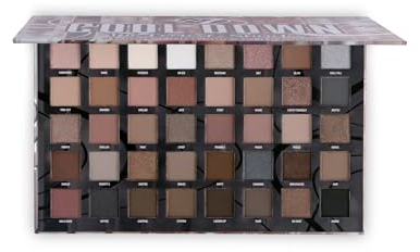 W7 Cool Down The Coolest Shades 40 Pressed Pigments Oogschaduw Palette