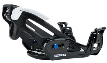 Burton Kids' Step On Grom Snowboard Bindings, Black, M