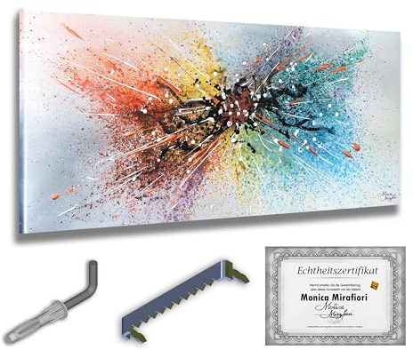 Monica Mirafiori I 140x70 cm I Quadro Dipinto a Mano I Pittura Acrilica I Arte Moderna I Quadri Moderni