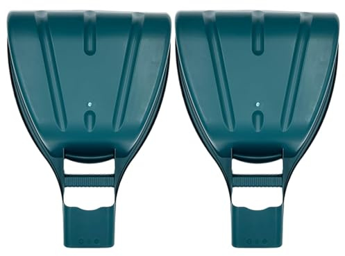 Rastrello a mano per raccogliere foglie | Rastrello leggero da giardino portatile – Rastrello a mano artigli foglie e rimozione prato per ramoscelli da giardino