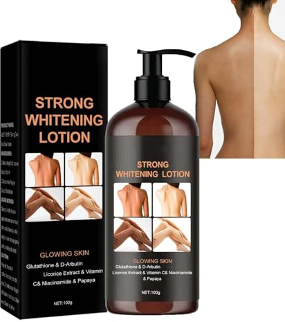 Brightening Body Lotion,Whitening Freckle Cream,Eclaircissant Anti Tache Gamme Corps,Glutathione & D-Arbutin,Eclaircit Les Taches Brunes Et Uniformise Le Teint IntenséMent Hydratant