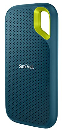 SANDISK Extreme Portable SSD 8TB (up to 1050 MB/s read, 1,000MB/s write, USB-C, NVMe Solid State Performance, IP65 rated for dust and water resistance, Updated Firmware) Monterey